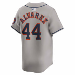 Yordan Alvarez Houston Astros Road Limited Player Jersey - Gray | Nike