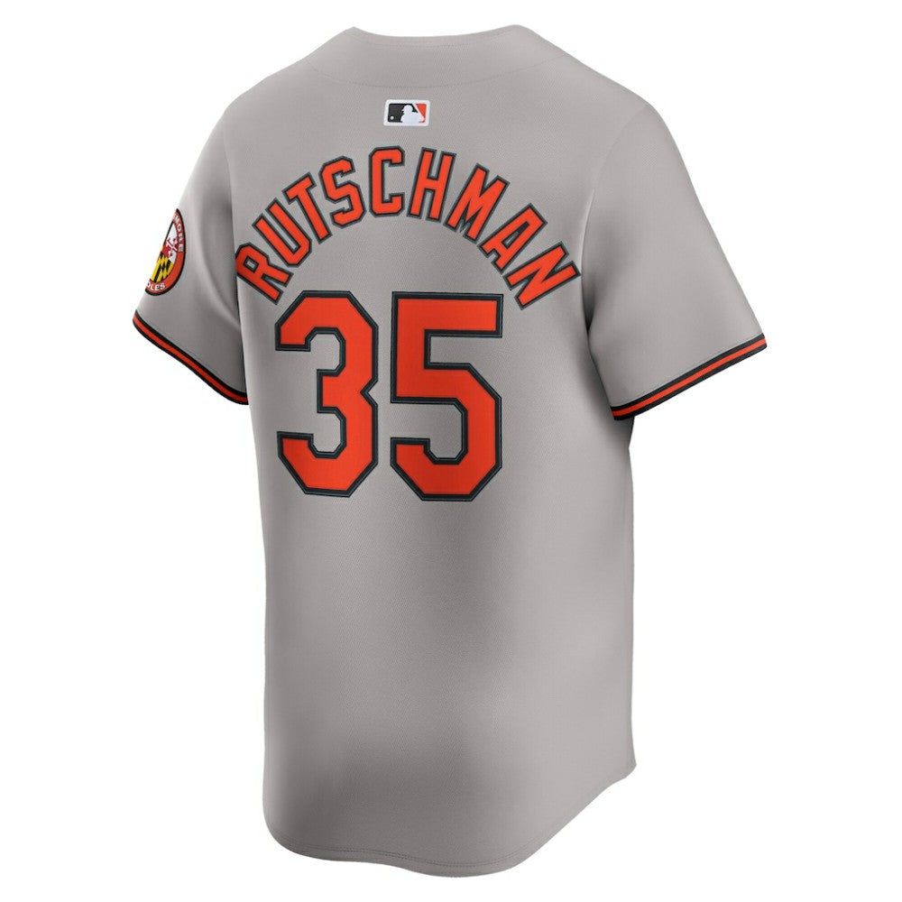 Adley Rutschman Baltimore Orioles Road Limited Player Jersey - Gray | Nike