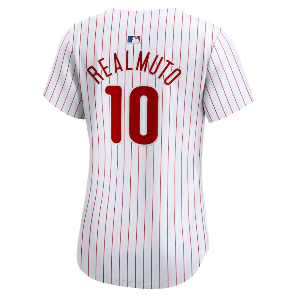 J.T. Realmuto Philadelphia Phillies Women's Home Limited Player Jersey - White | Nike