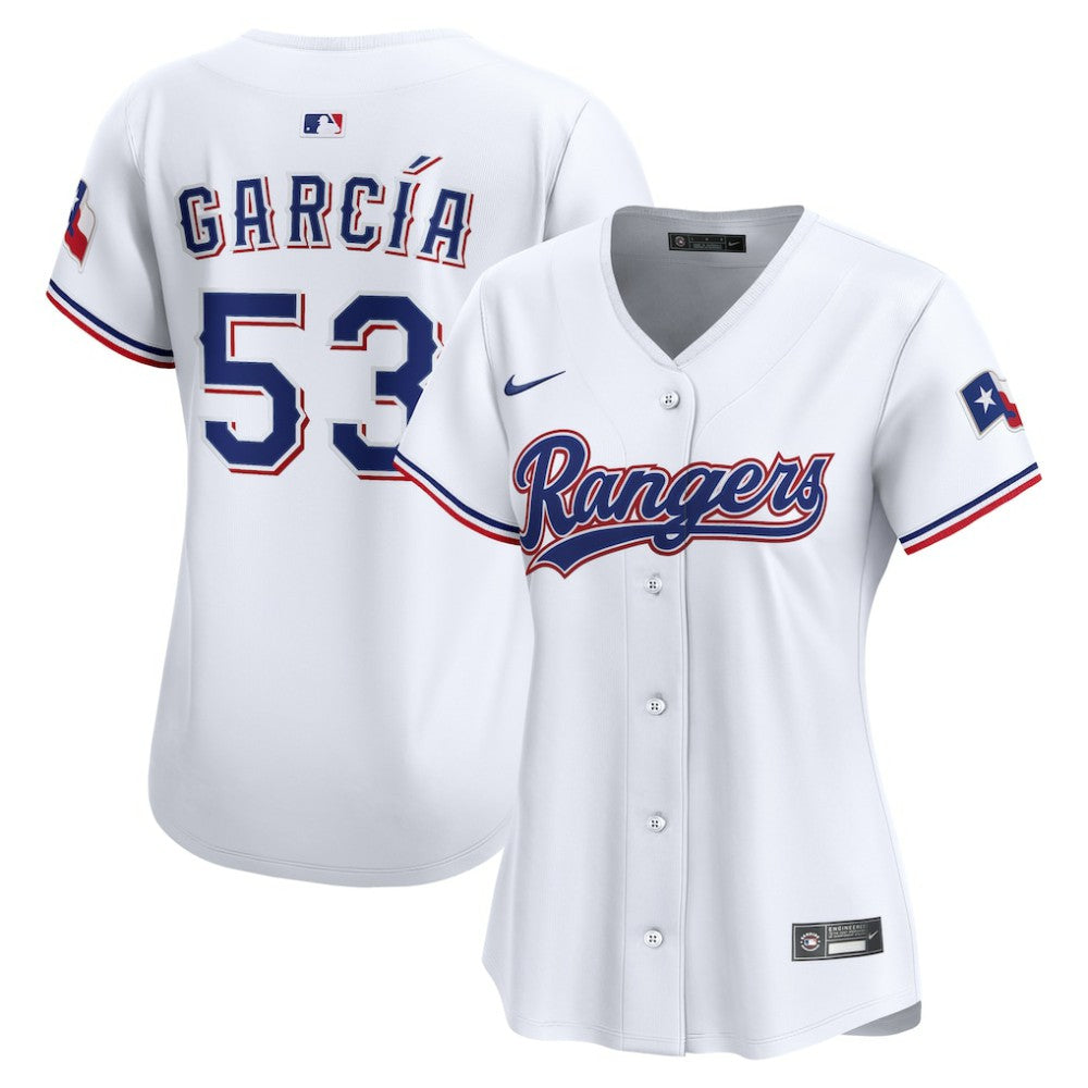 Adolis Garcia Texas Rangers Women's Home Limited Jersey - White | Nike