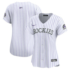 Colorado Rockies Women's Home Limited Jersey - White | Nike