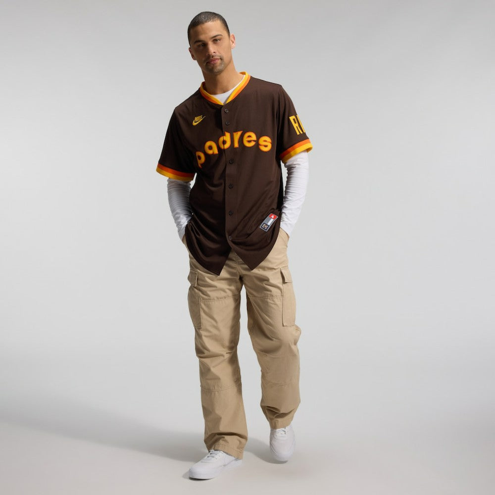 San Diego Padres Cooperstown Collection Limited Jersey - Brown | Nike