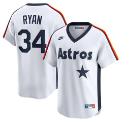 Nolan Ryan Houston Astros Throwback Cooperstown Collection Limited Jersey - White | Nike