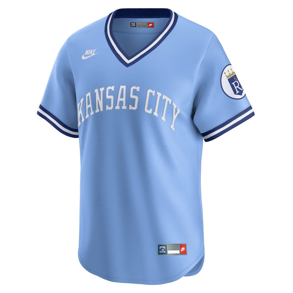 Bo Jackson Kansas City Royals Throwback Cooperstown Collection Limited Jersey - Light Blue | Nike