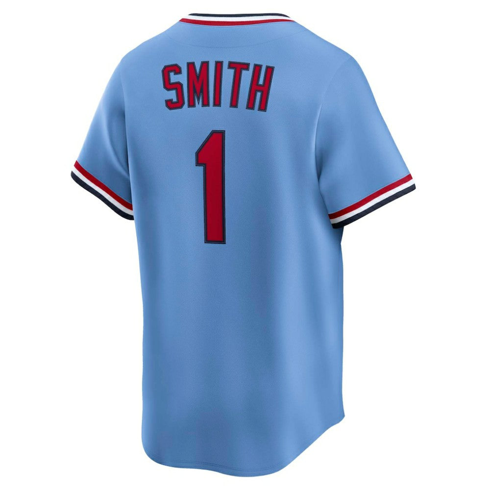 Ozzie Smith St. Louis Cardinals Throwback Cooperstown Collection Limited Jersey - Blue | Nike