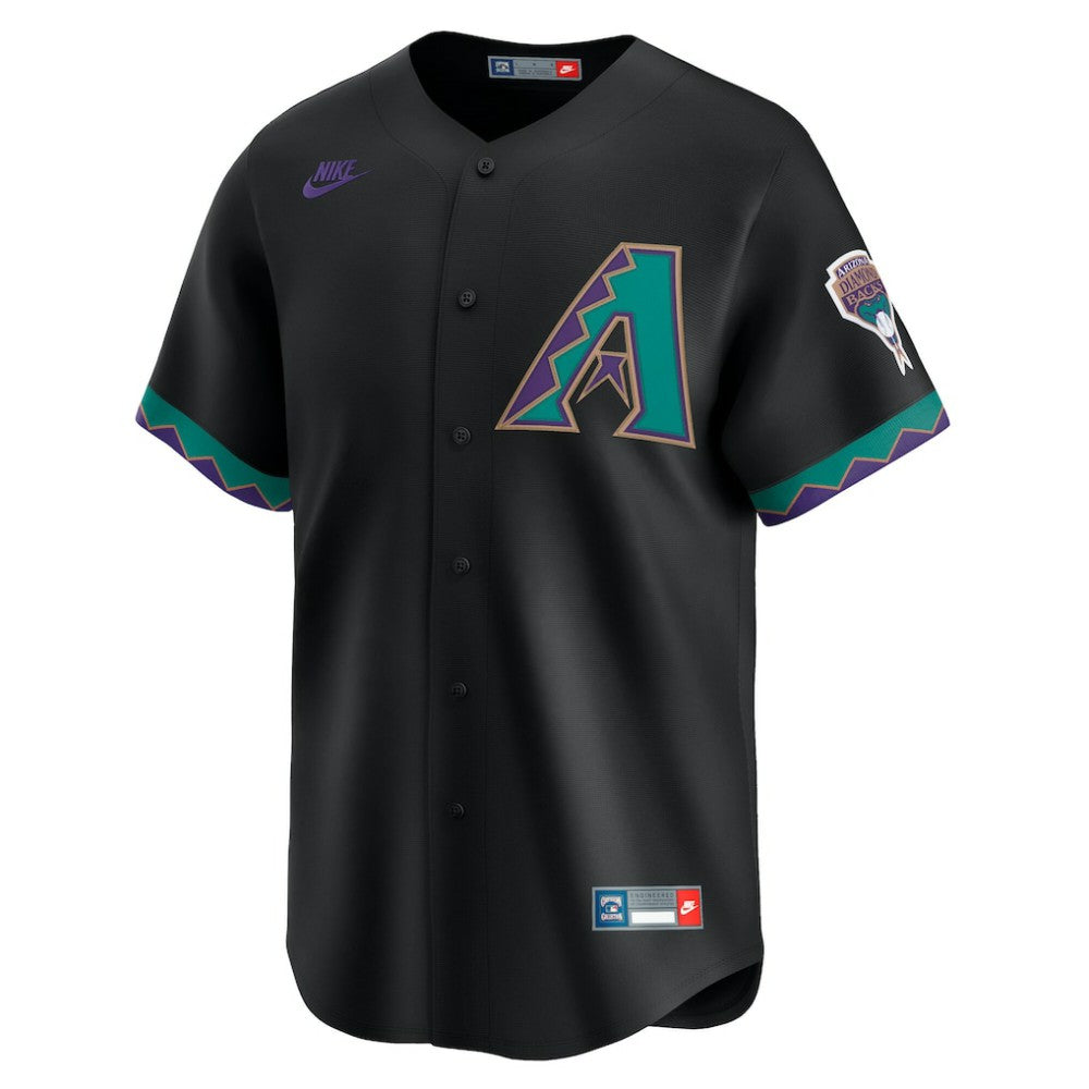 Randy Johnson Arizona Diamondbacks Throwback Cooperstown Collection Limited Jersey - Black | Nike