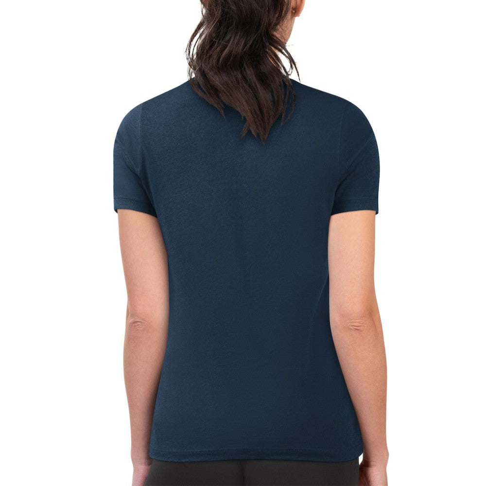 Detroit Tigers G-III 4Her by Carl Banks Women's Super-Slim Fit Lightweight Flowers Graphic T-Shirt - Navy