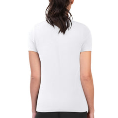 Houston Astros G-III 4Her by Carl Banks Women's Super-Slim Fit Lightweight Flowers Graphic T-Shirt - White
