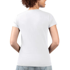 Arizona Diamondbacks G-III 4Her by Carl Banks Women's Super-Slim Fit Lightweight Flowers Graphic V-Neck T-Shirt - White