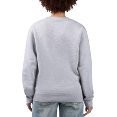 Colorado Rockies G-III 4Her by Carl Banks Women's Flowers Graphic Pullover Sweatshirt - Heather Gray