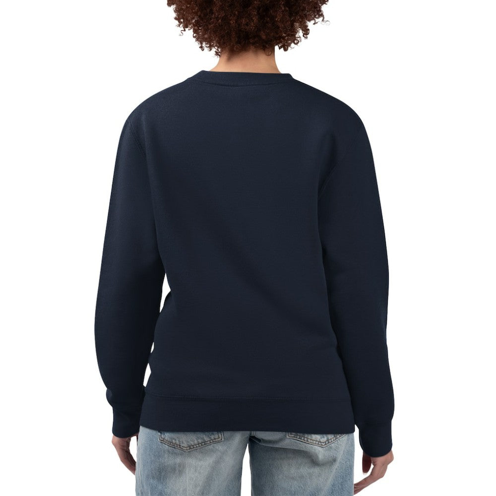 New York Yankees G-III 4Her by Carl Banks Women's Flowers Graphic Pullover Sweatshirt - Navy
