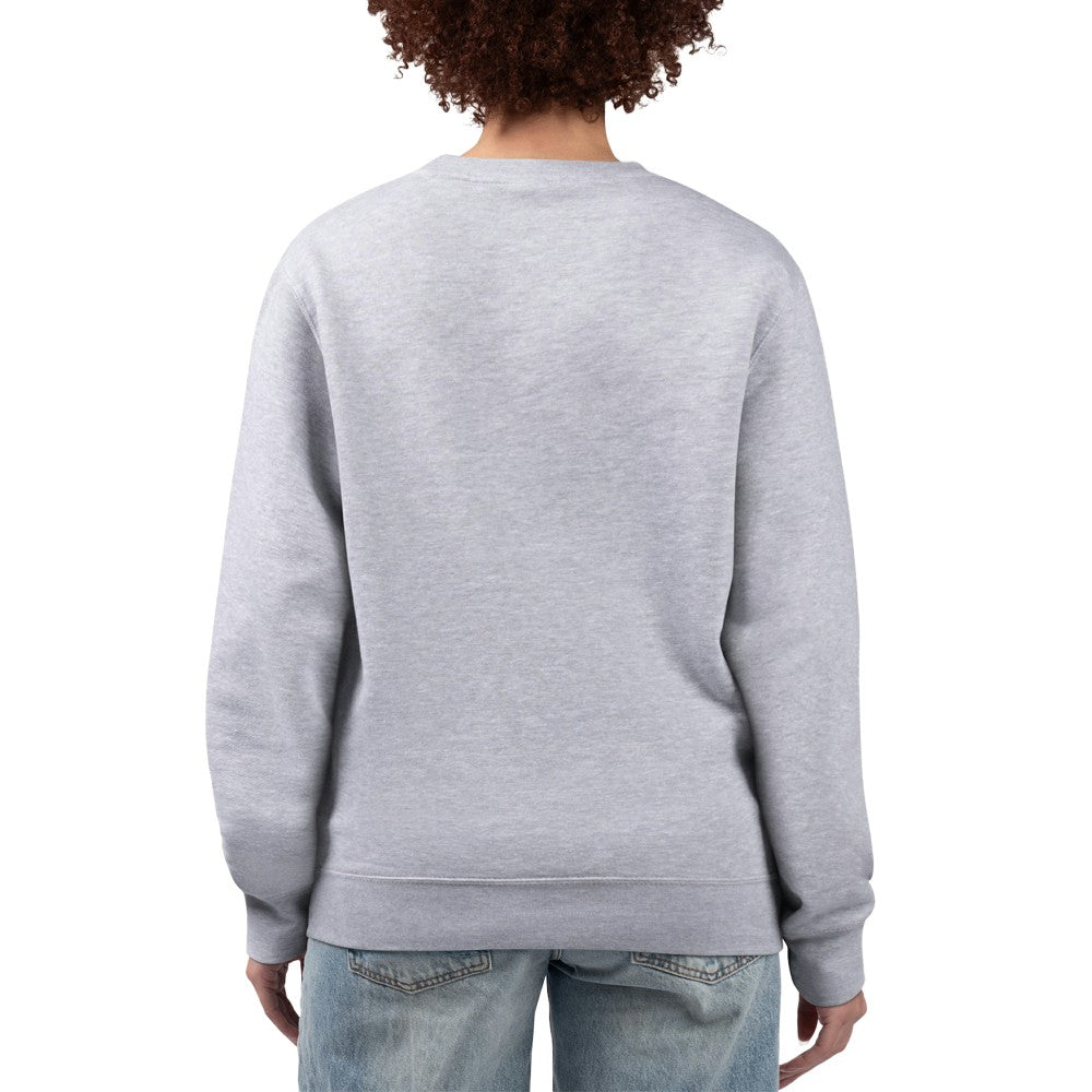 New York Mets G-III 4Her by Carl Banks Women's Flowers Graphic Pullover Sweatshirt - Heather Gray