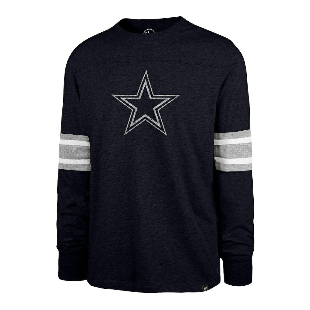 Dallas Cowboys '47 Premier Brex Long Sleeve T-Shirt - Navy cheap