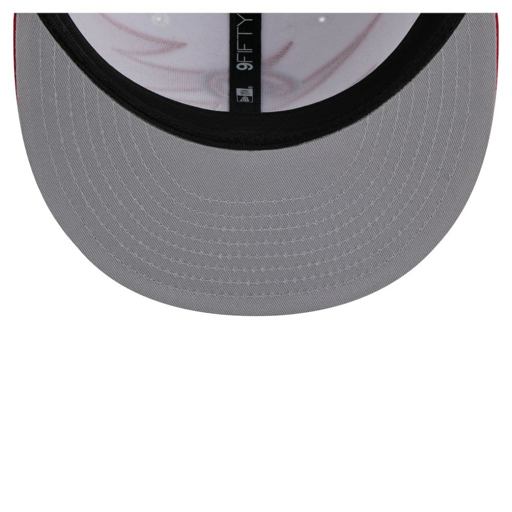Philadelphia Phillies Jagged 9FIFTY Snapback Hat - Red/White | New Era