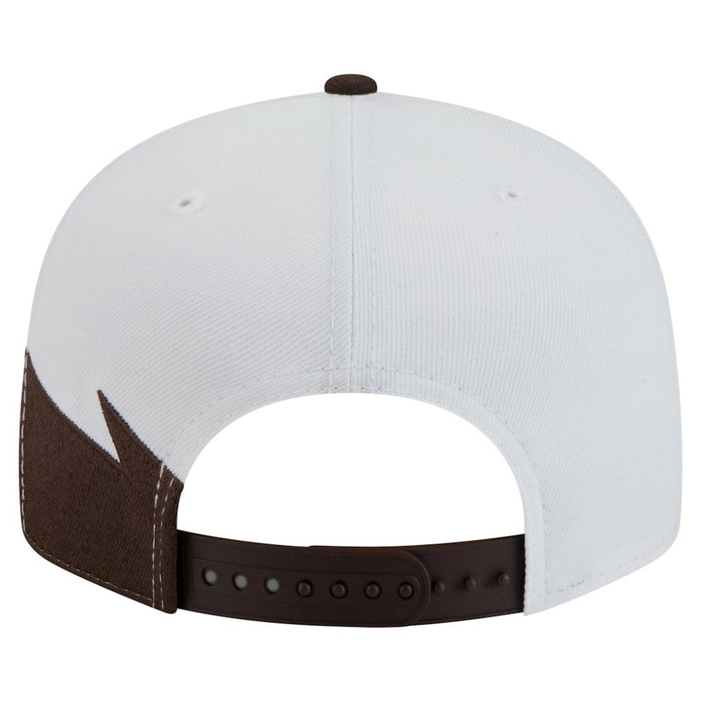 San Diego Padres Jagged 9FIFTY Snapback Hat - Brown/White | New Era