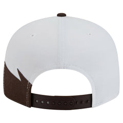 San Diego Padres Jagged 9FIFTY Snapback Hat - Brown/White | New Era