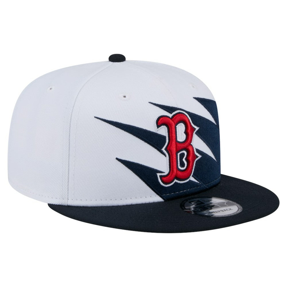 Boston Red Sox Jagged 9FIFTY Snapback Hat - Navy/White | New Era