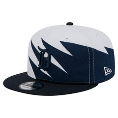 Detroit Tigers Jagged 9FIFTY Snapback Hat - Navy/White | New Era