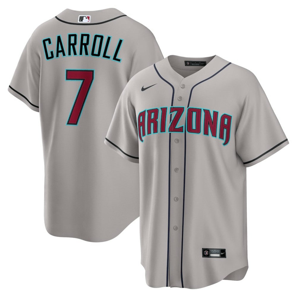 Corbin Carroll Arizona Diamondbacks Road Replica Jersey - Gray | Nike