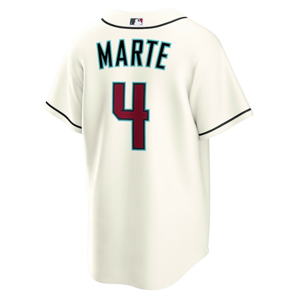 Ketel Marte Arizona Diamondbacks Home Replica Jersey - Cream | Nike