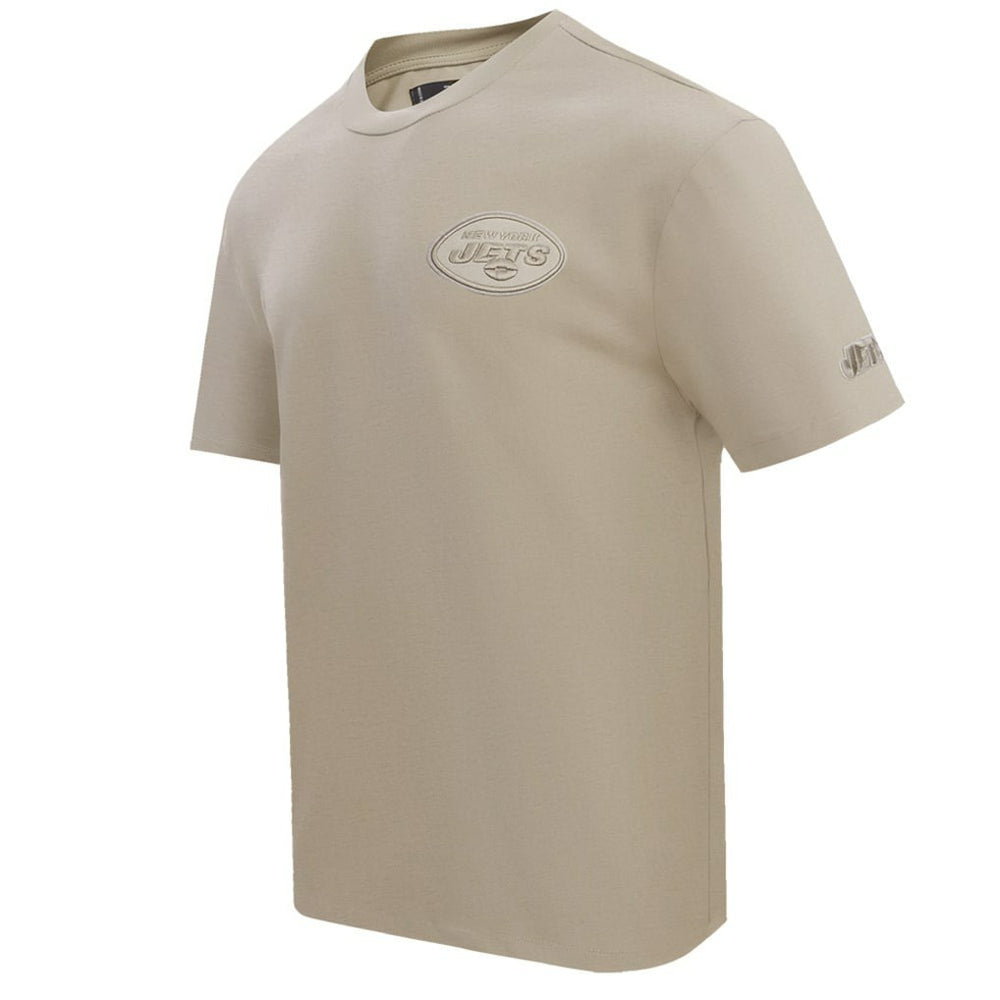 New York Jets Pro Standard Drop Shoulder T-Shirt - Tan discount