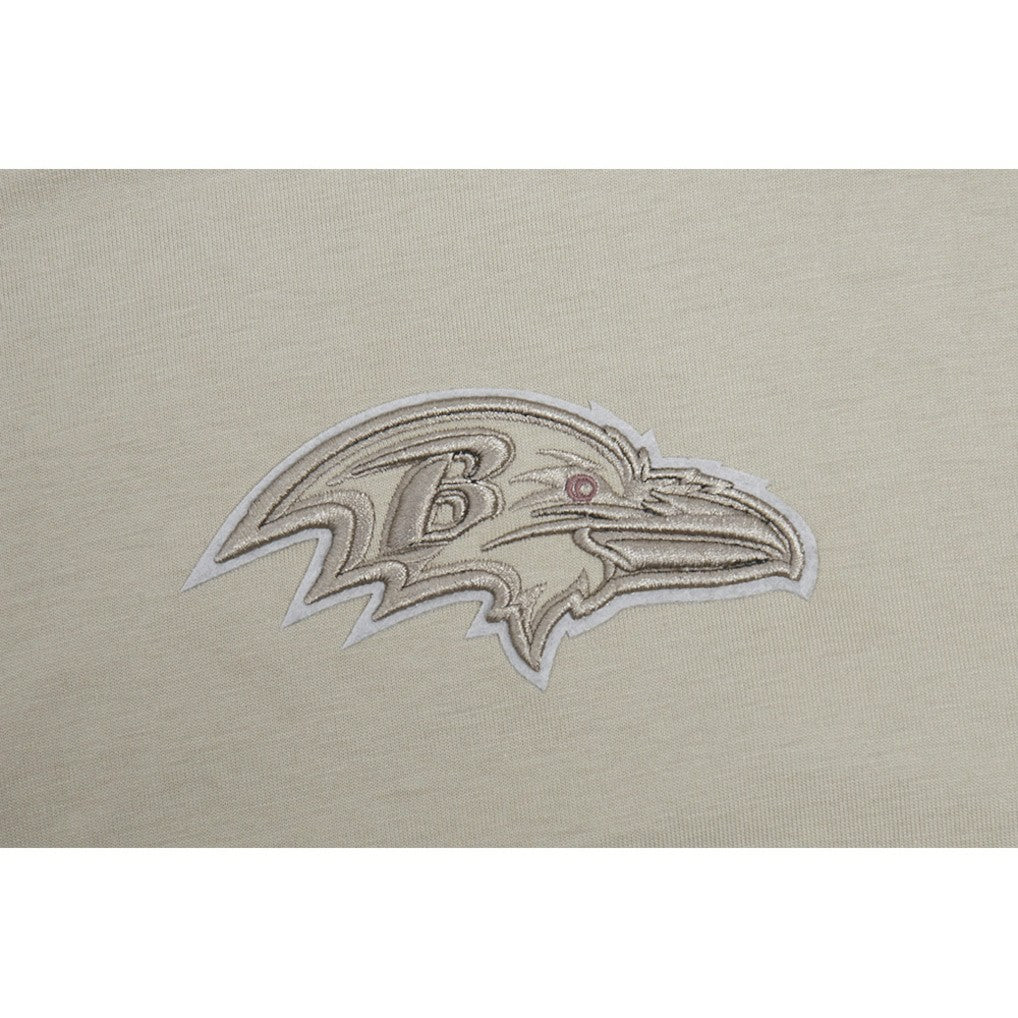 Baltimore Ravens Pro Standard Drop Shoulder T-Shirt - Tan discount