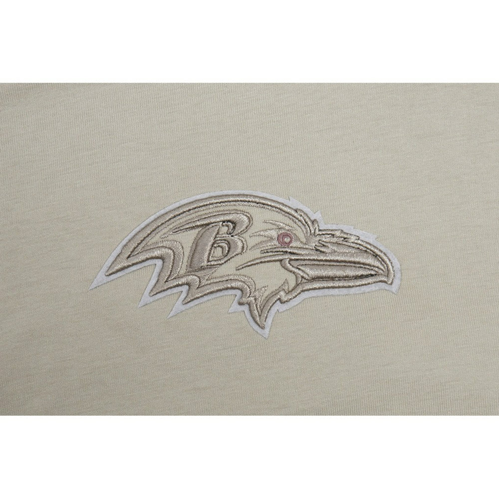 Baltimore Ravens Pro Standard Drop Shoulder T-Shirt - Tan discount