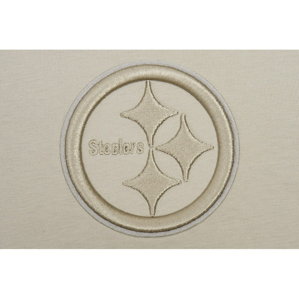 Pittsburgh Steelers Pro Standard Drop Shoulder T-Shirt - Tan online