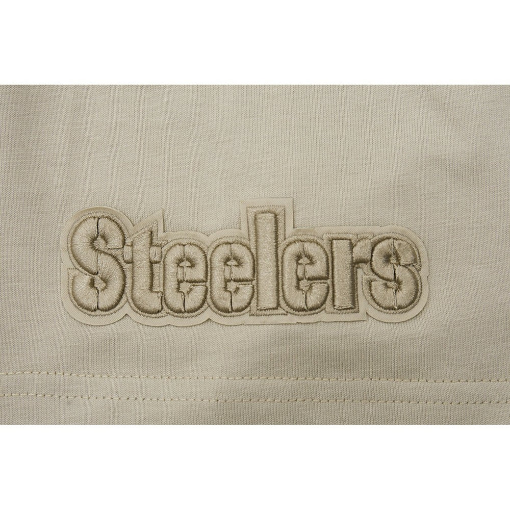 Pittsburgh Steelers Pro Standard Drop Shoulder T-Shirt - Tan online