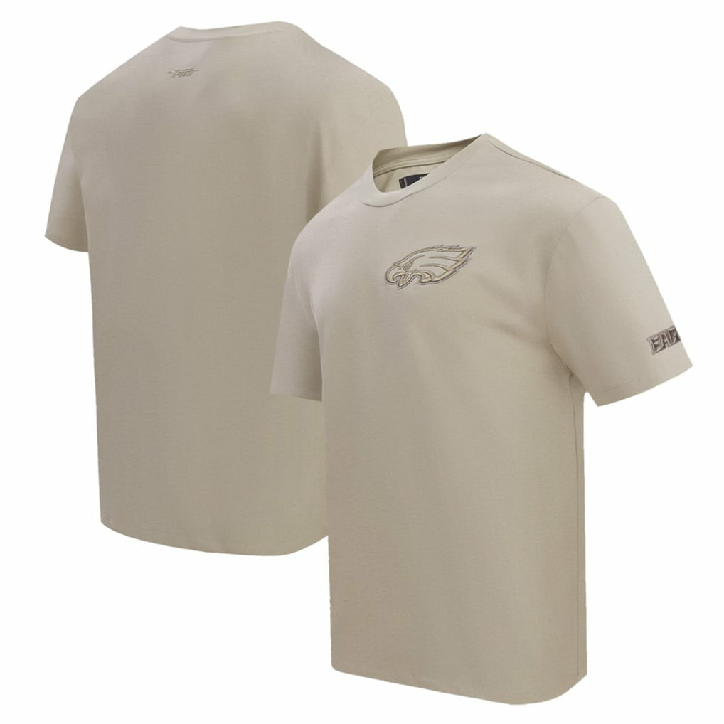 Philadelphia Eagles Pro Standard Drop Shoulder T-Shirt - Tan for sale