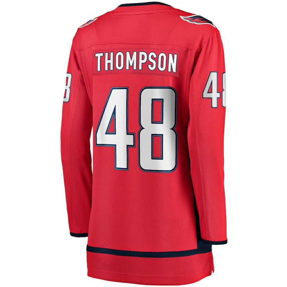 Logan Thompson Washington Capitals Fanatics Women's Home Breakaway Jersey Red