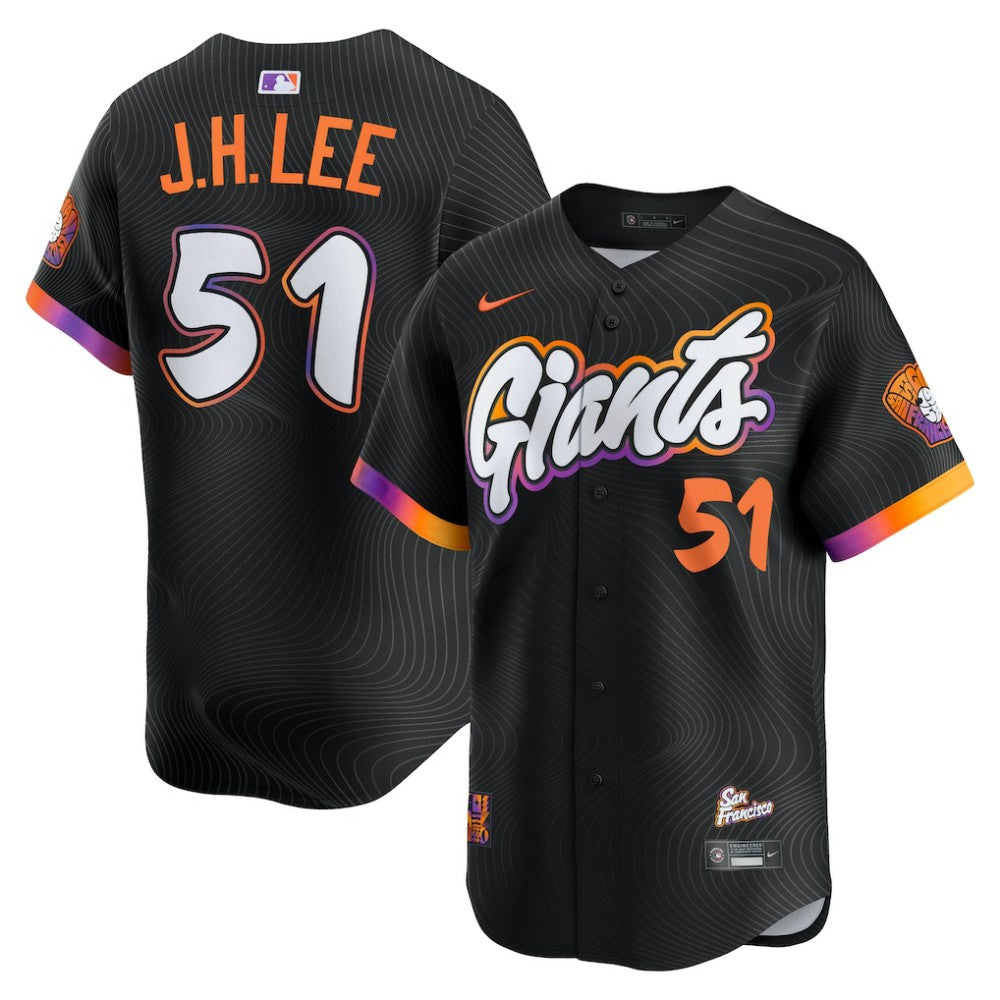 Jung Hoo Lee San Francisco Giants 2025 City Connect Limited Jersey - Black | Nike