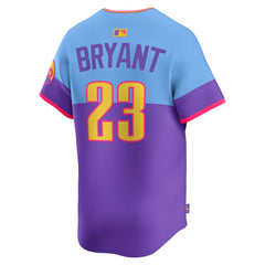 Kris Bryant Colorado Rockies 2025 City Connect Limited Player Jersey - Purple/Light Blue | Nike