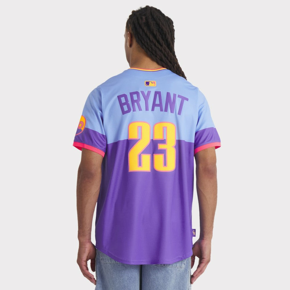 Kris Bryant Colorado Rockies 2025 City Connect Limited Player Jersey - Purple/Light Blue | Nike