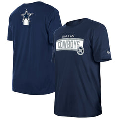 Dallas Cowboys New Era 3rd Down High Density Print T-Shirt - Navy sale