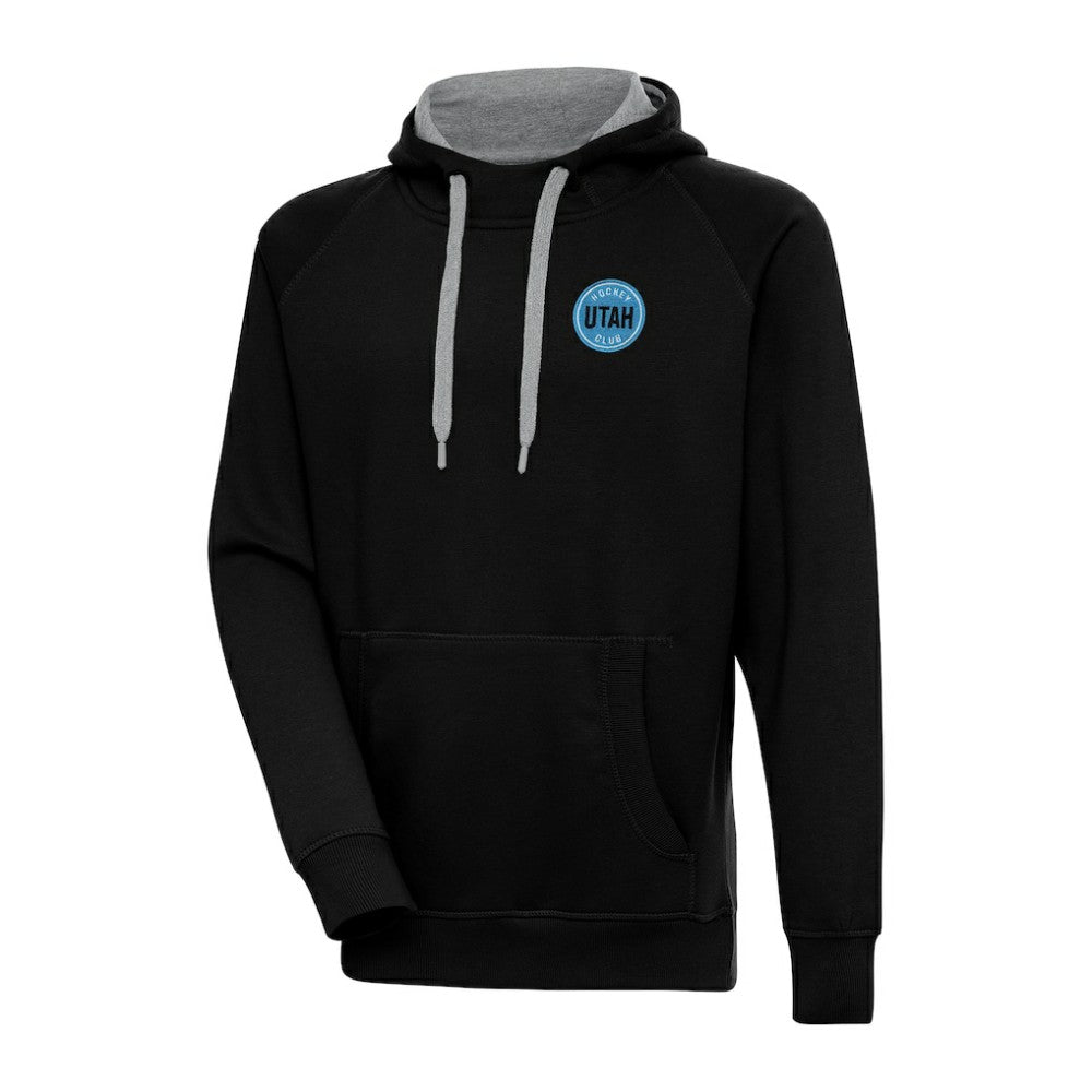Utah Mammoth Antigua Victory Pullover Hoodie Black