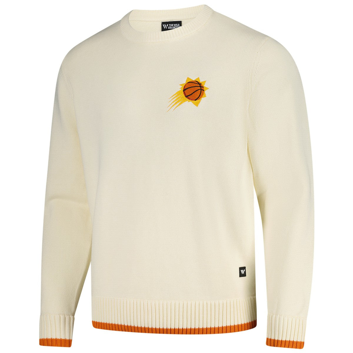 Phoenix Suns The Wild Collective Unisex Jacquard Knit Pullover Sweater - Cream on sale