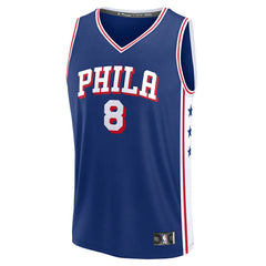 Paul George Philadelphia 76ers Fast Break Replica Player Jersey - Icon Edition - Royal | Fanatics shop