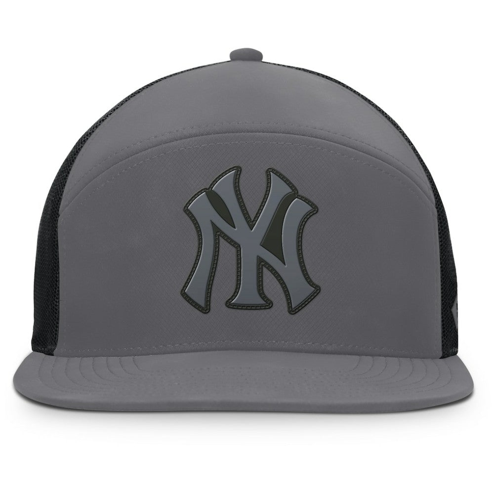 New York Yankees Fairweather Adjustable Hat - Gray