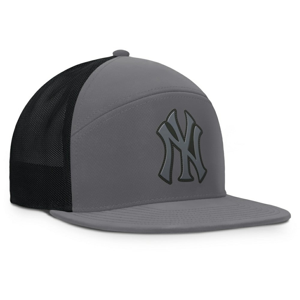 New York Yankees Fairweather Adjustable Hat - Gray