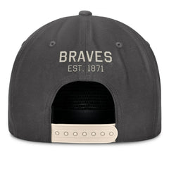 Atlanta Braves Closer Adjustable Hat - Charcoal