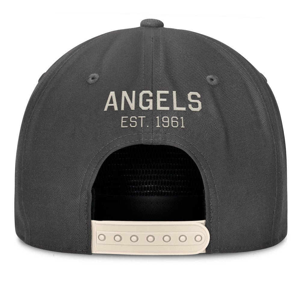 Los Angeles Angels Closer Adjustable Hat - Charcoal