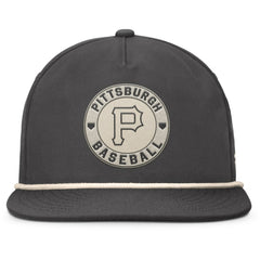 Pittsburgh Pirates Closer Adjustable Hat - Charcoal