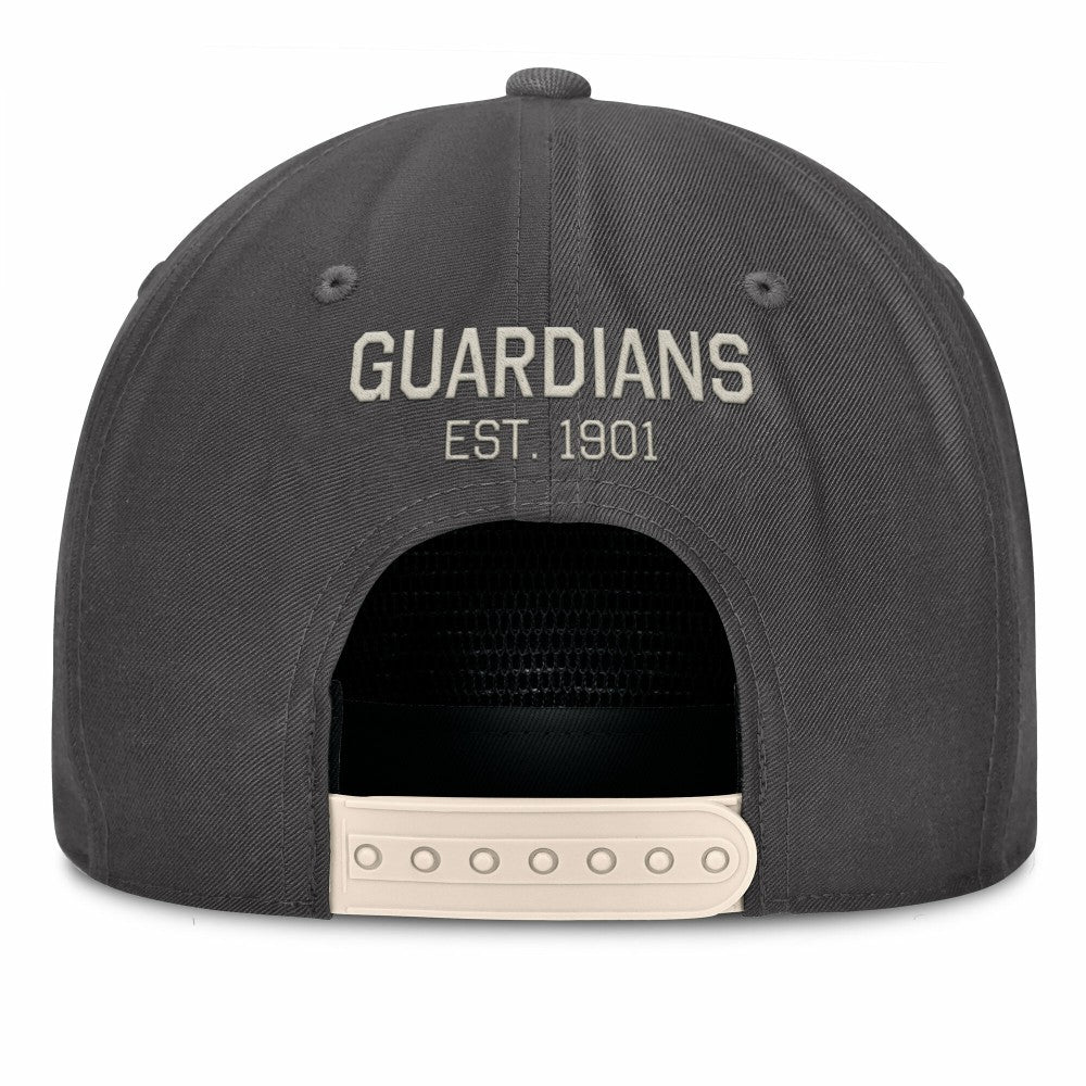 Cleveland Guardians Closer Adjustable Hat - Charcoal