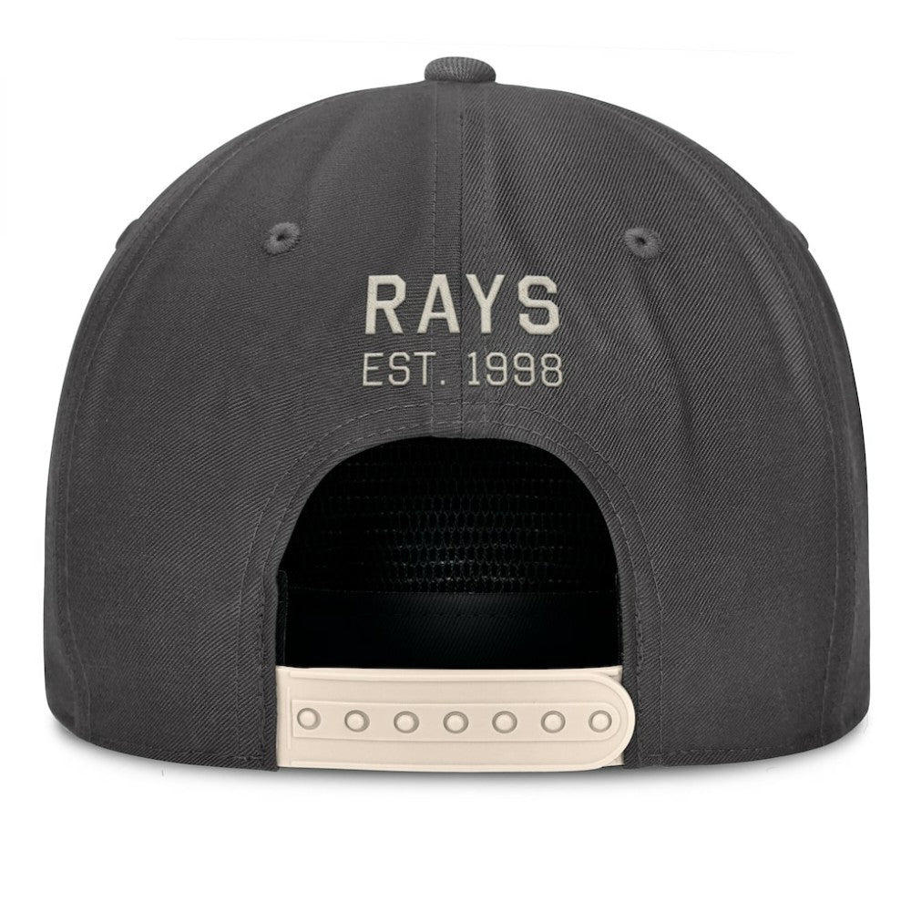 Tampa Bay Rays Closer Adjustable Hat - Charcoal