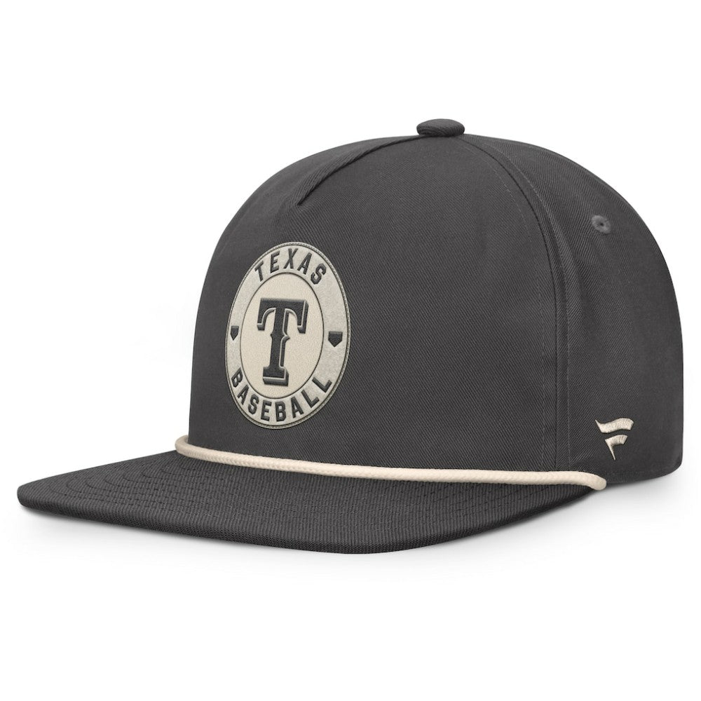 Texas Rangers Closer Adjustable Hat - Charcoal