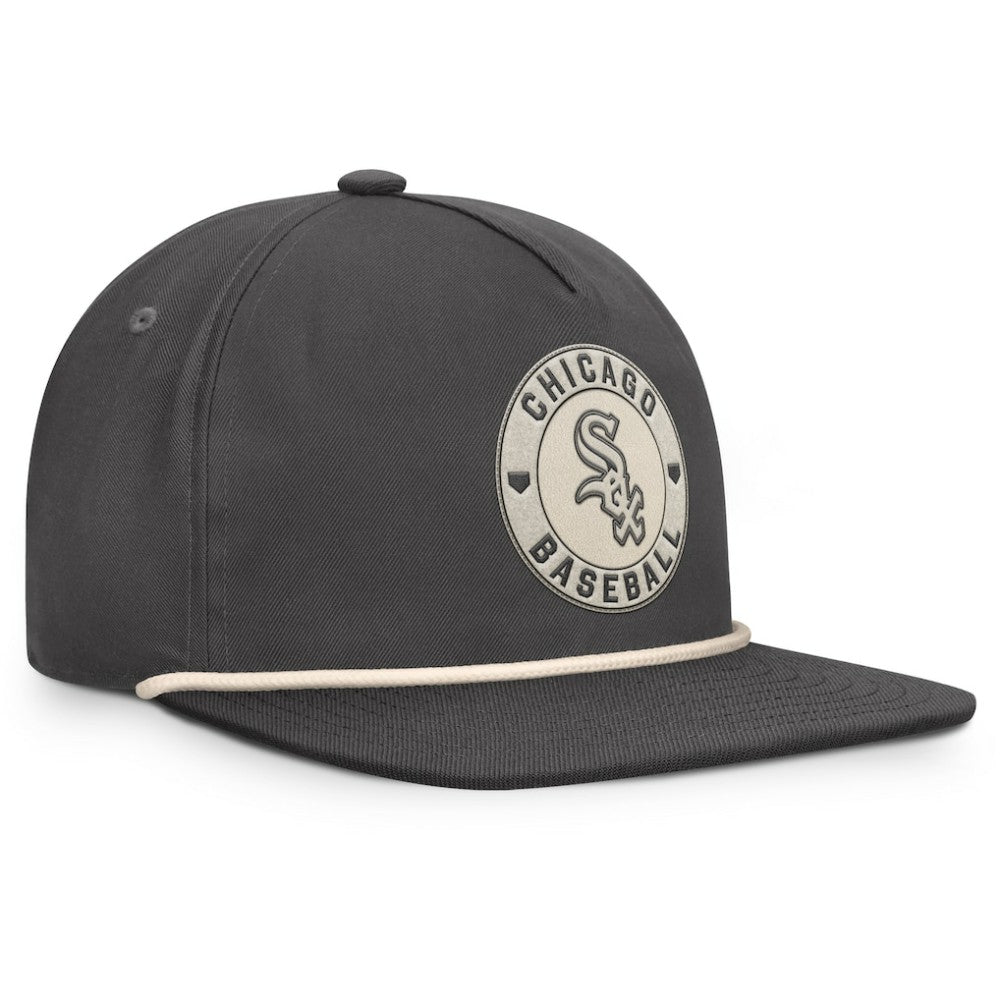 Chicago White Sox Closer Adjustable Hat - Charcoal