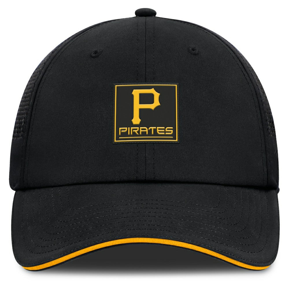 Pittsburgh Pirates Level Up Driver Adjustable Hat - Black