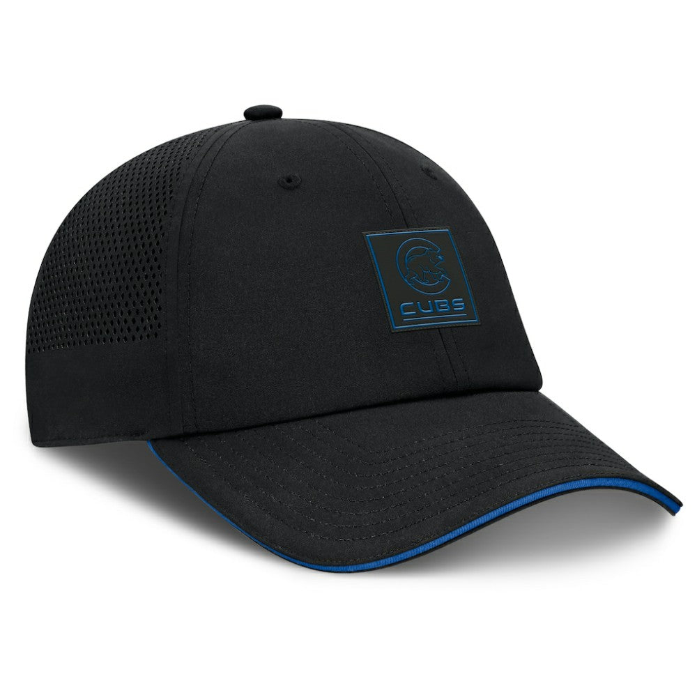 Chicago Cubs Level Up Driver Adjustable Hat - Black