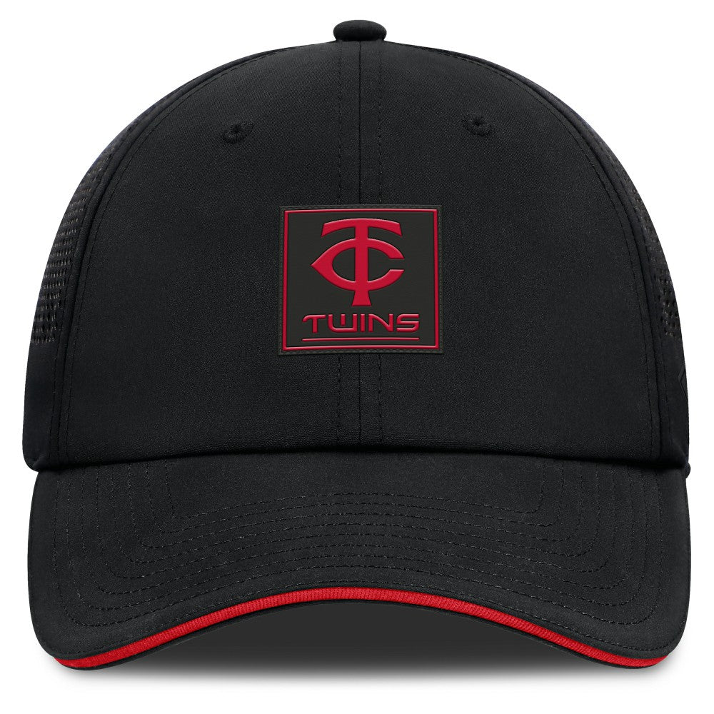 Minnesota Twins Level Up Driver Adjustable Hat - Black